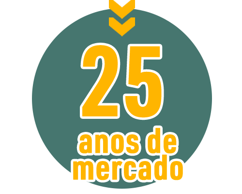 25 anos de mercado